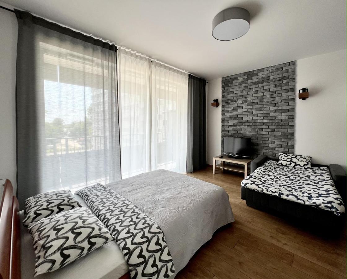 K22 Sky Apartments In The Varšava Exteriér fotografie
